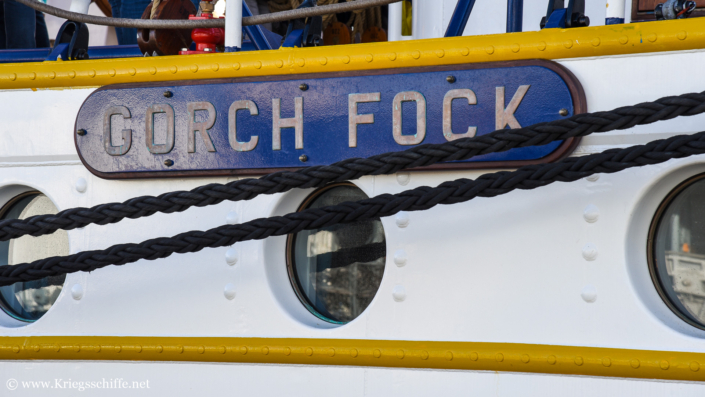 Oktober 2021, A 60 ‚Gorch Fock‘ in Kiel