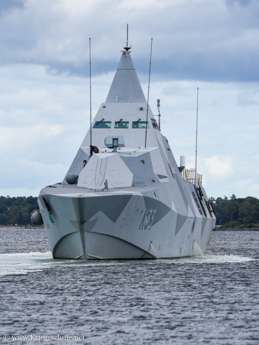 August 2025, K 33 ‚Härnösand‘ in Kiel