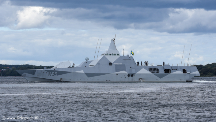August 2025, K 33 ‚Härnösand‘ in Kiel