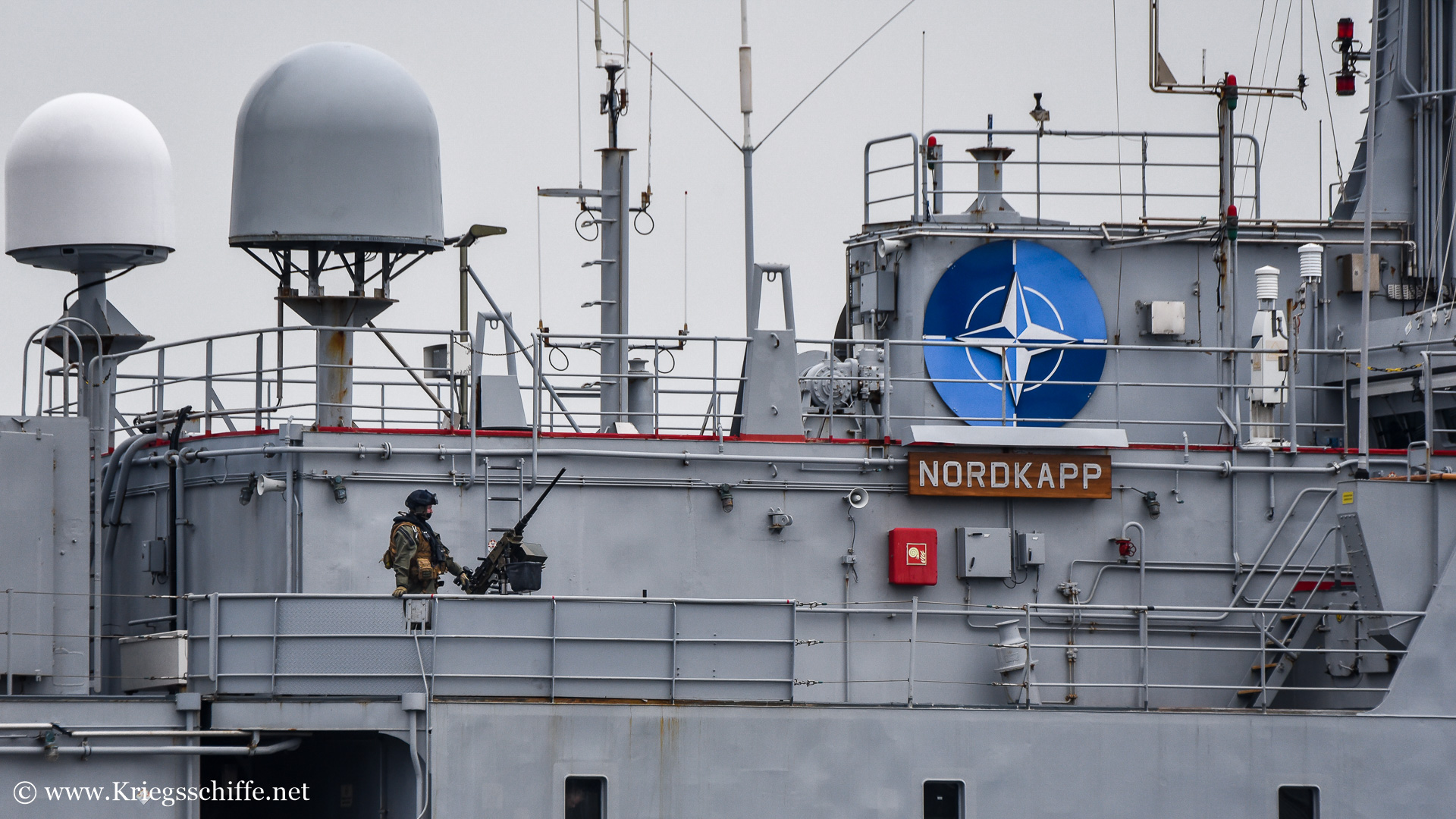 Februar 2023, A 531 ‘Nordkapp’ im Nord-Ostsee-Kanal bei Kiel