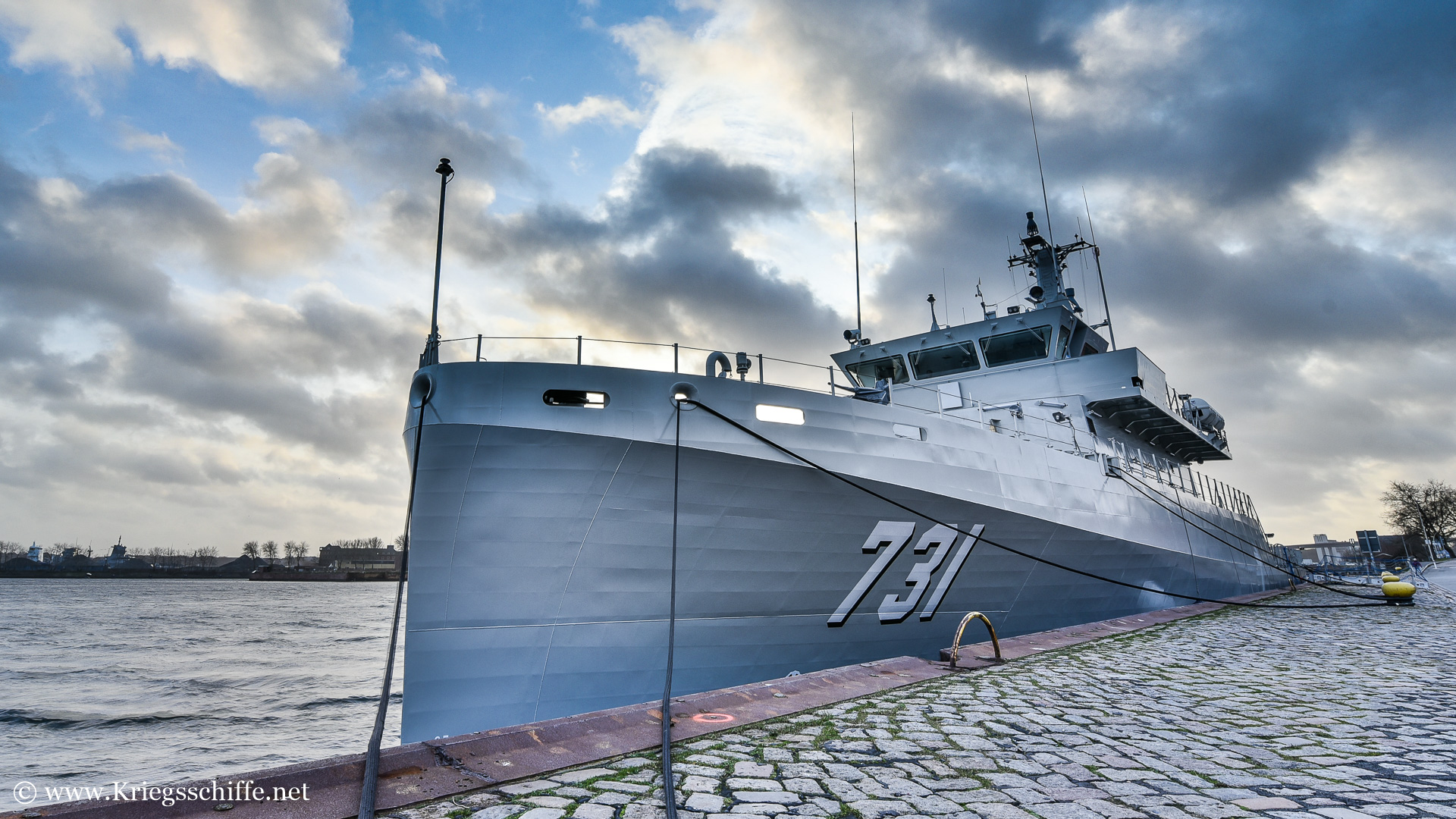 Februar 2023, M 731 ‘Pulau Fani’ in Kiel