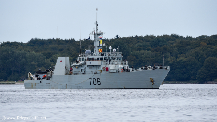 August 2025, M 706 ‚Yellowknife‘ in Kiel