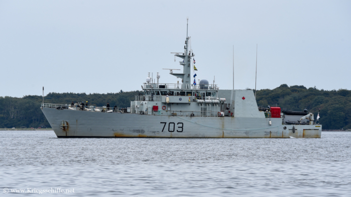 August 2025, M 703 ‚Edmonton‘ in Kiel