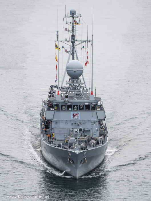 November 2024, M 1090 ‚Pegnitz‘ im Nord-Ostsee-Kanal bei Kiel