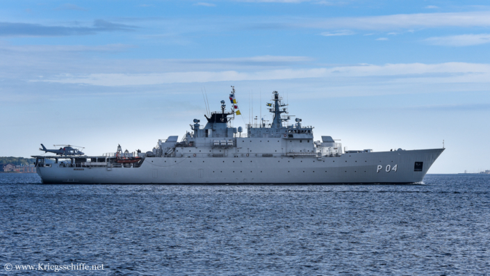 September 2025, P 04 ‚Carlskrona‘ in Kiel