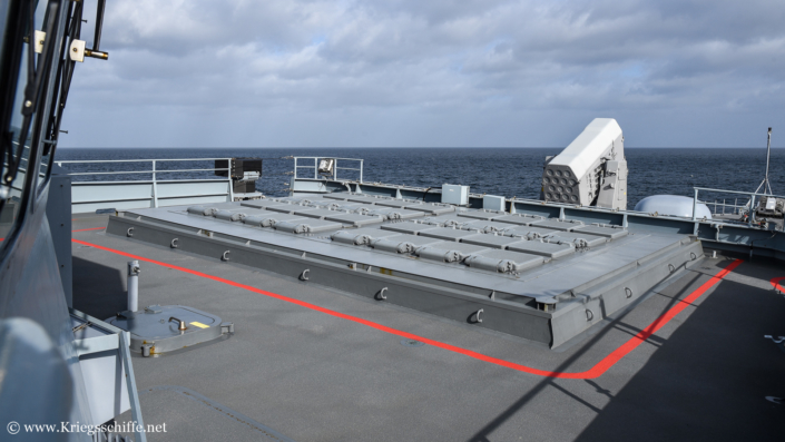 Februar 2023, F 221 ‚Hessen‘ – Mk 41 Vertical Launching System (VLS)