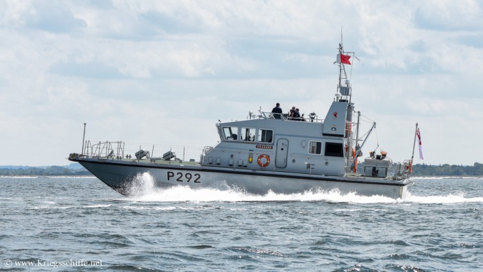 Juni 2019, P 292 ‚Charger‘ in Kiel