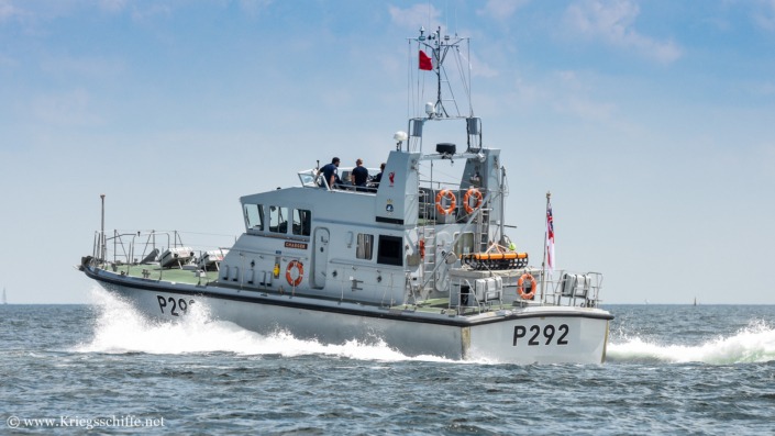Juni 2019, P 292 ‚Charger‘ in Kiel