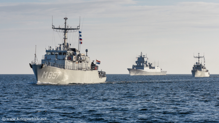Juni 2017, M 857 ‚Makkum‘ in Kiel