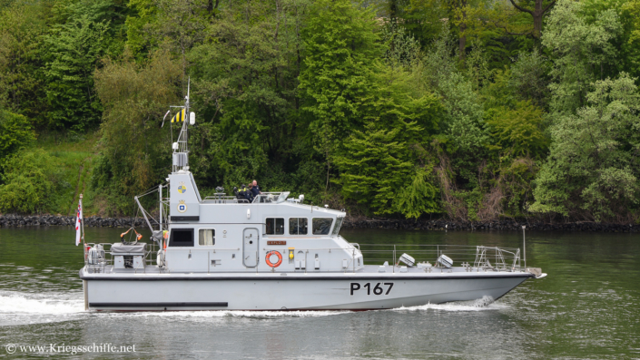 Mai 2022, P 167 ‚Exploit‘ im Nord-Ostsee-Kanal bei Kiel