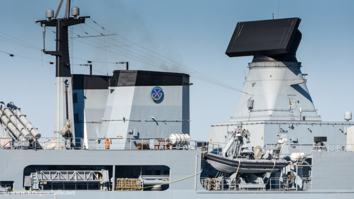 September 2018, F 221 ‚Hessen‘ in Kiel