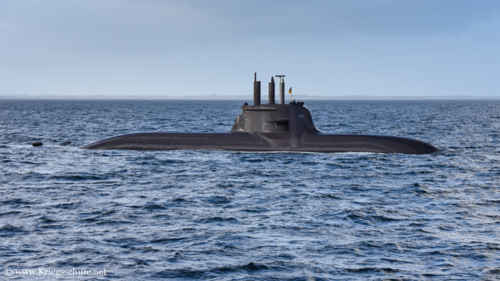 Februar 2023, S 182 ‚U 32‘ in der Eckernförder Bucht