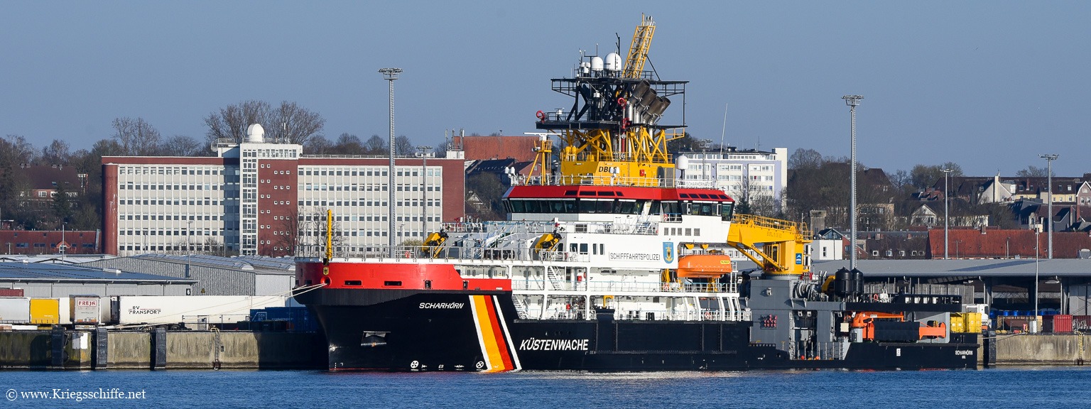 März 2026, Mehrzweckschiff 'Scharhörn' in Kiel