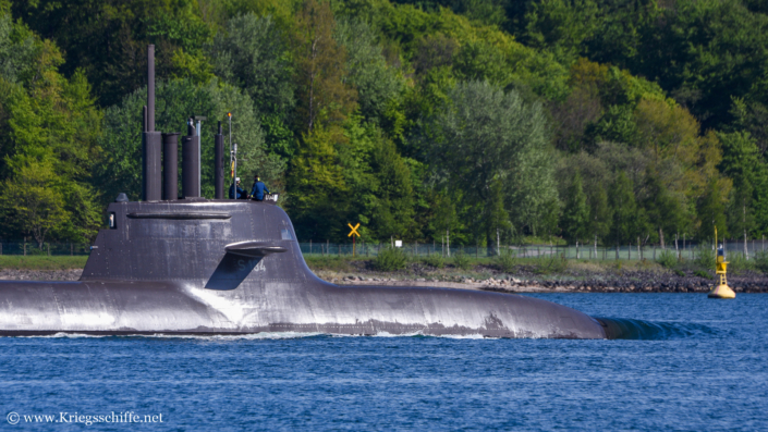 Mai 2025, S 184 ‚U 34‘ in Kiel
