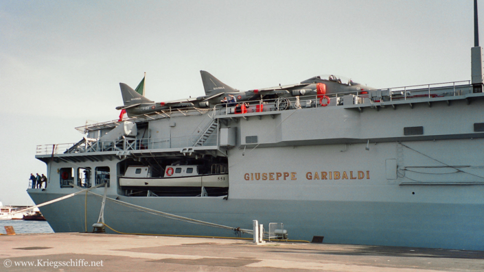 1993, R 551 ‚Giuseppe Garibaldi‘ in Neapel / Italien